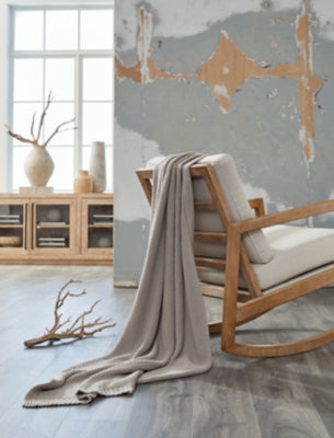 Gayelery Gray Throw - Ornate Home