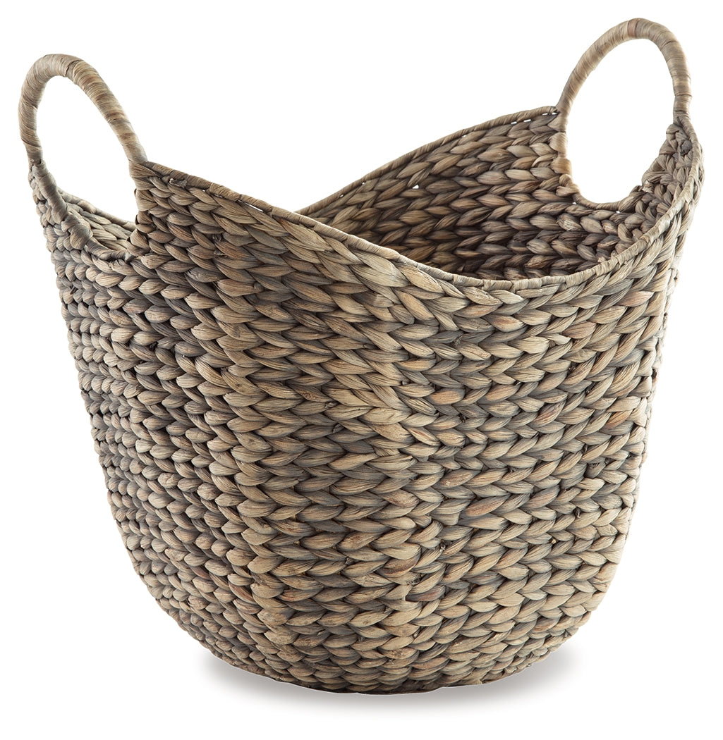 Perlman Antique Gray Basket (Set of 2)