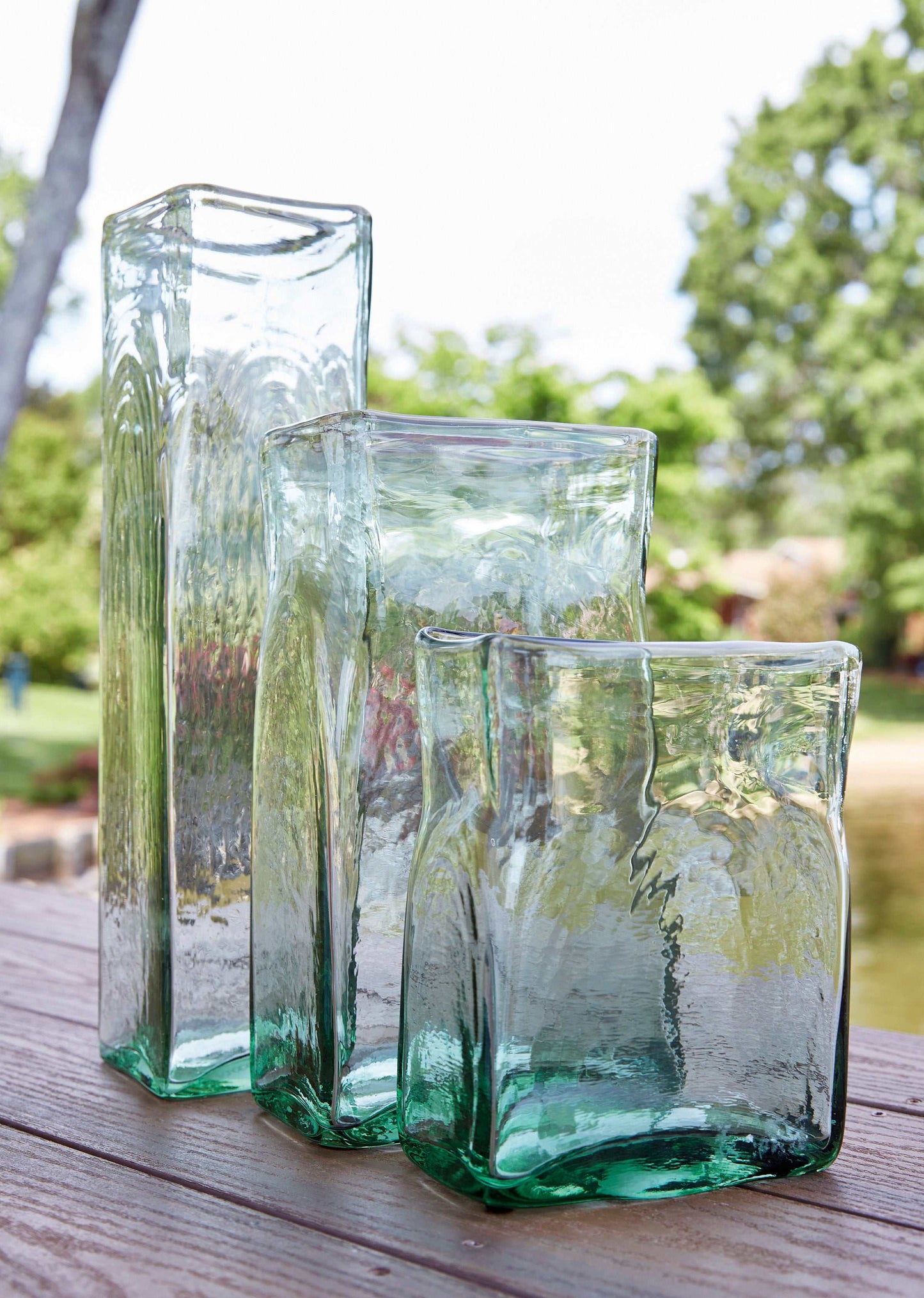 Taylow Green Vase (Set of 3)