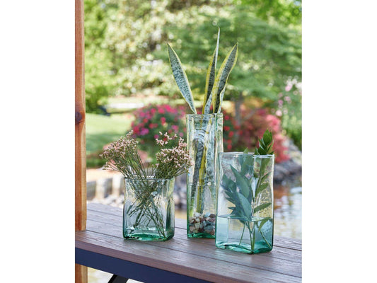 Taylow Green Vase (Set of 3)