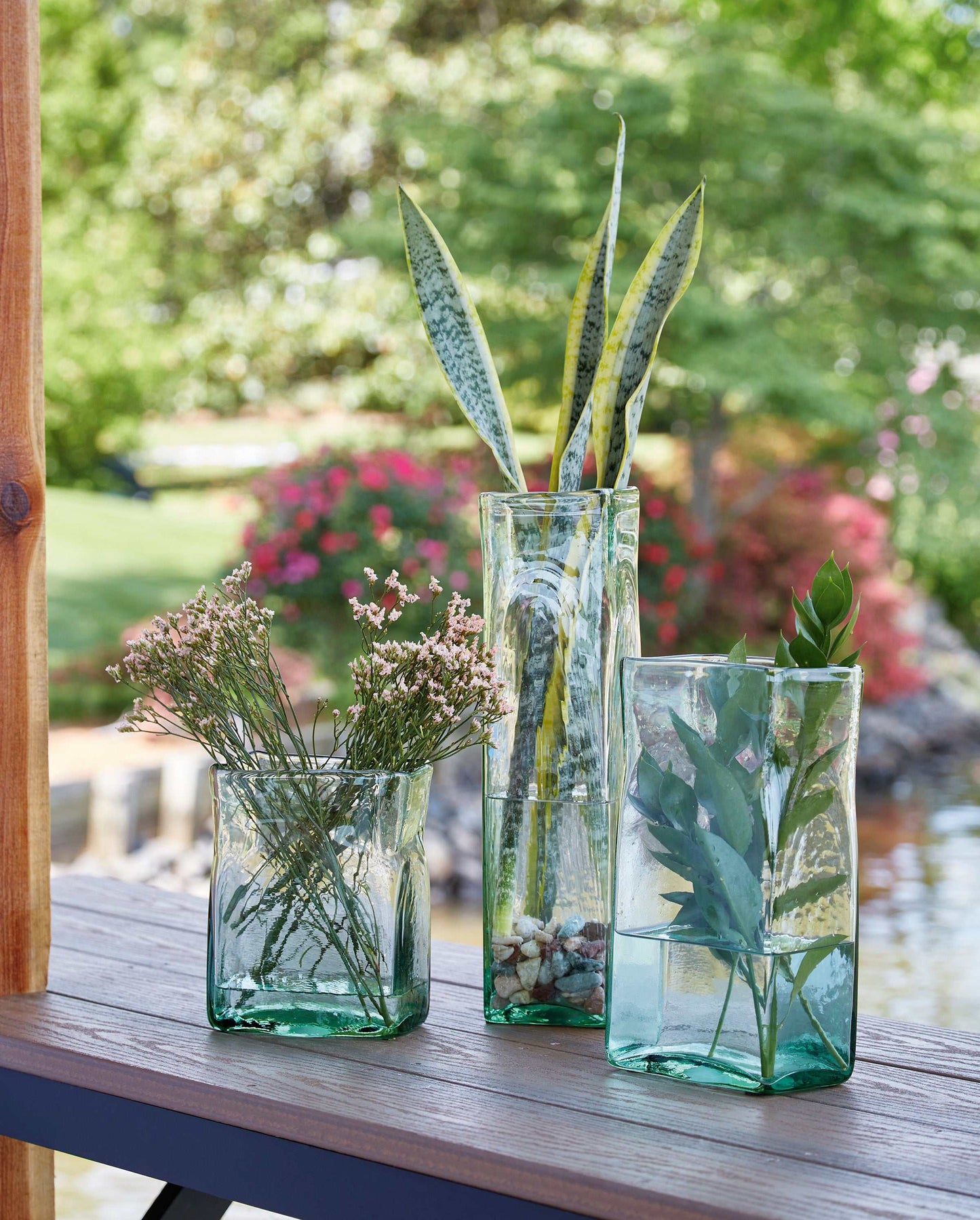 Taylow Green Vase (Set of 3)