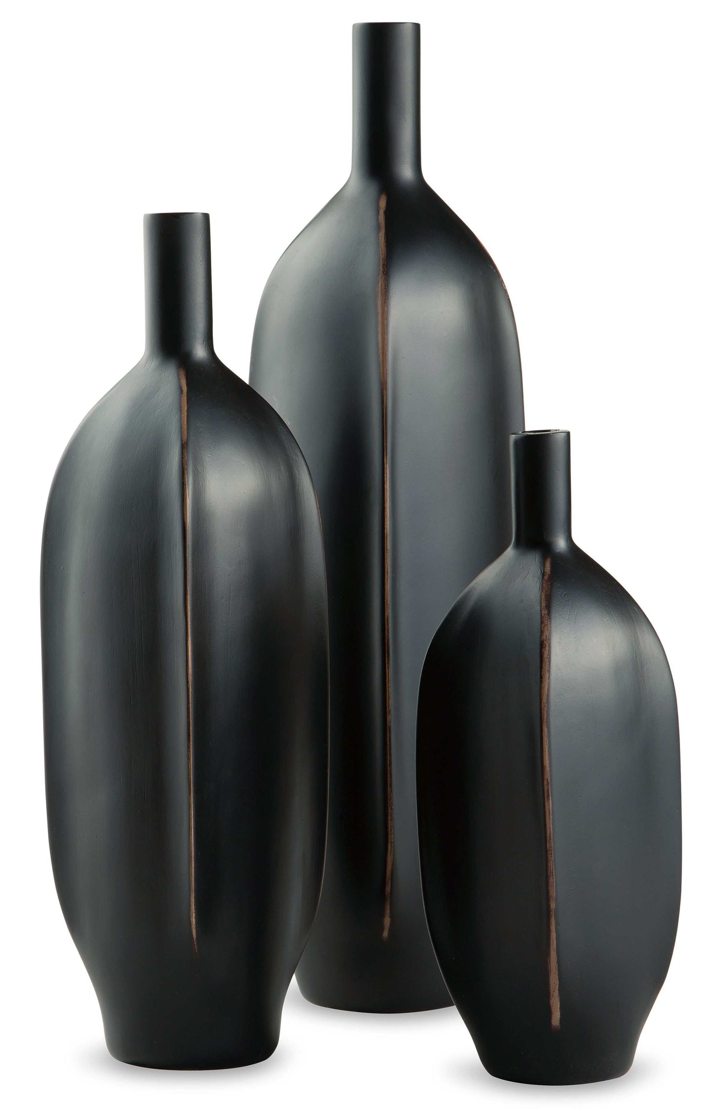 Rhaveney Black Vase (Set of 3)