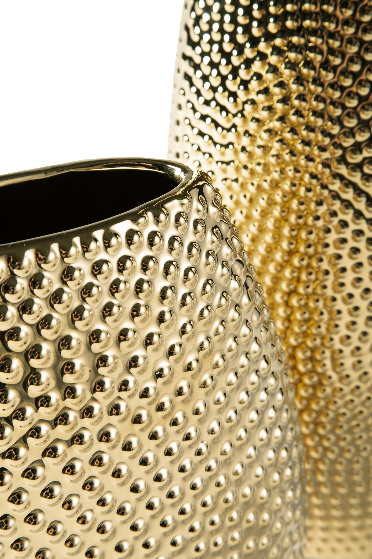 Efim Gold Finish Vase (13.75" H)