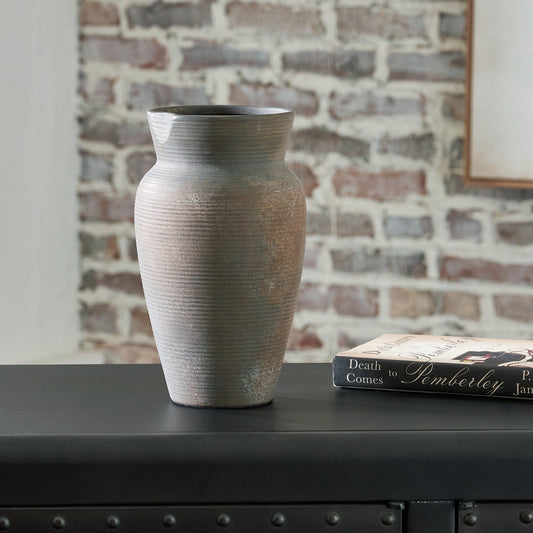 Brickmen Gray Vase