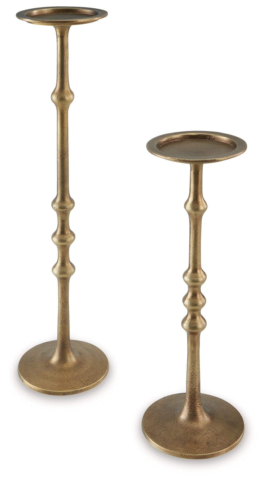 Larwick Brass Candle Holder (Set of 2)