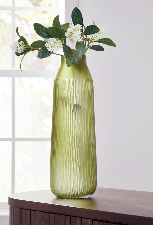 Scottyard Olive Green Vase