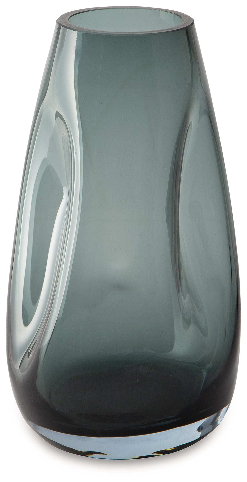 Beamund Teal Blue Vase (Set of 2)