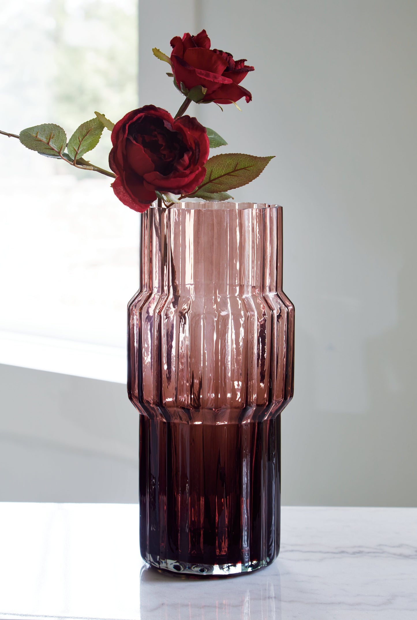 Dorlow Mauve Vase (Set of 2) (13.58"H)
