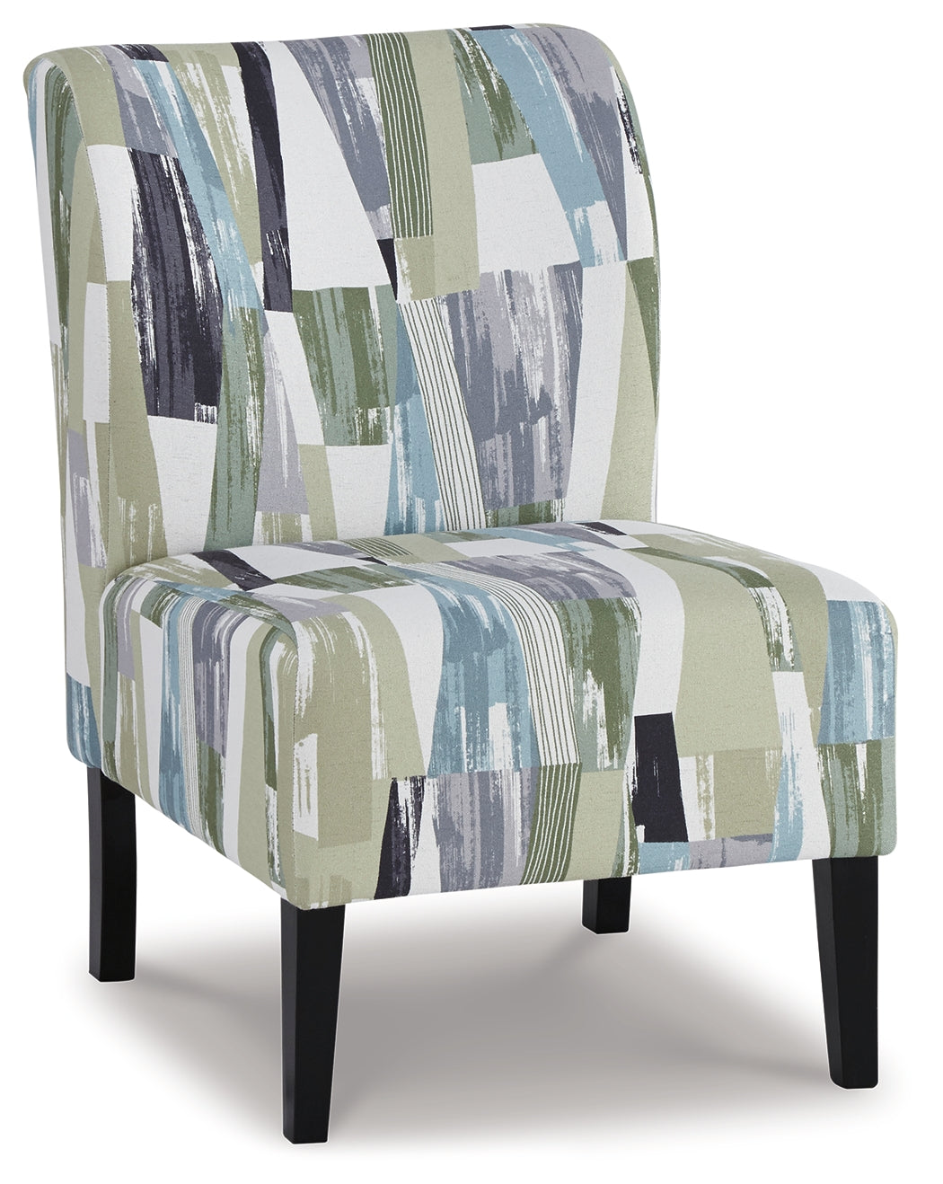 Triptis Multi Earth Tones Accent Chair