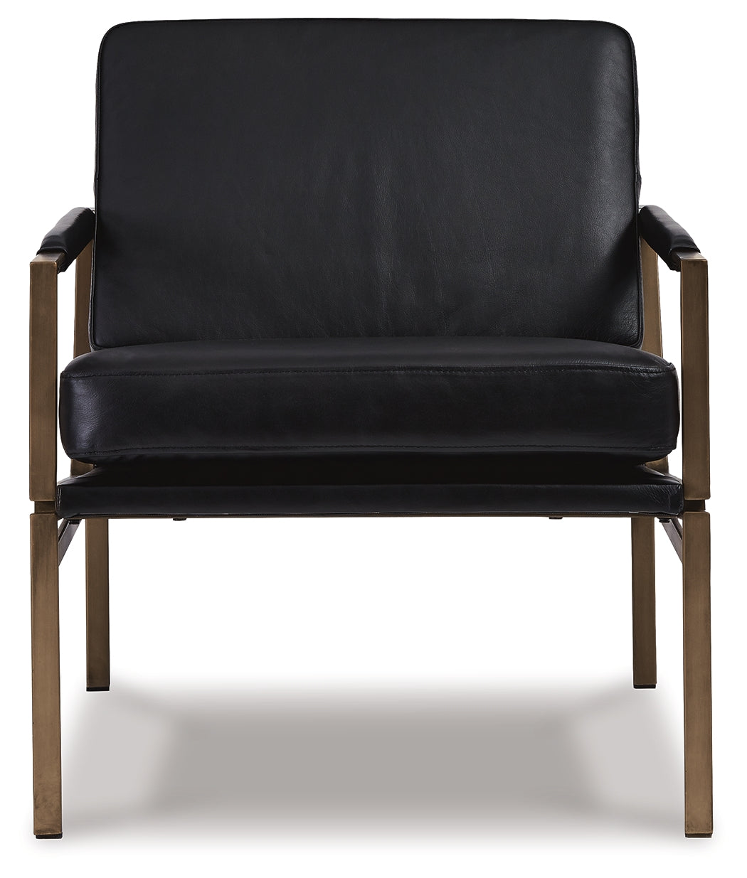 Puckman Black Accent Chair