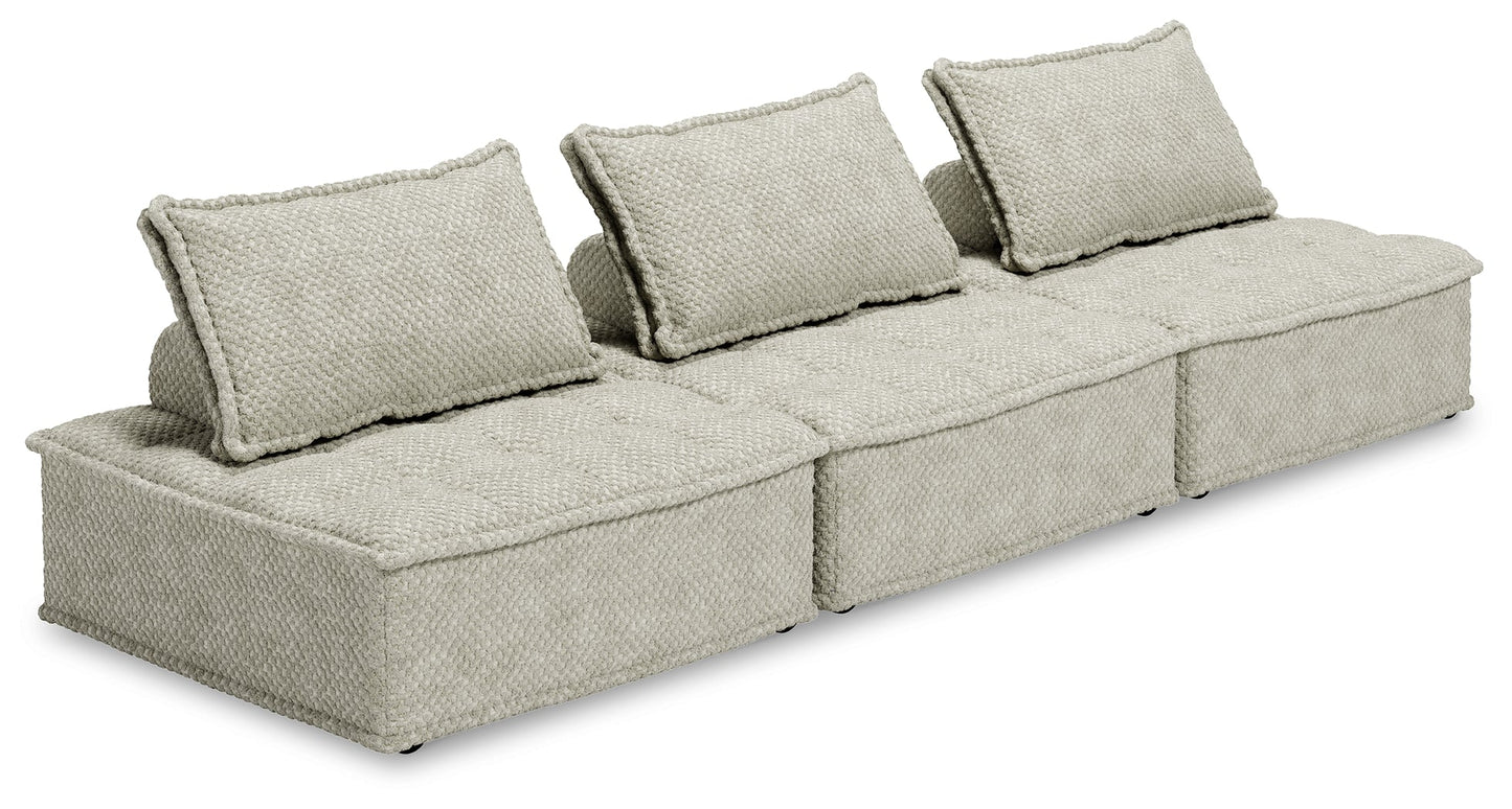 Bales Taupe 3-Piece Modular Seating