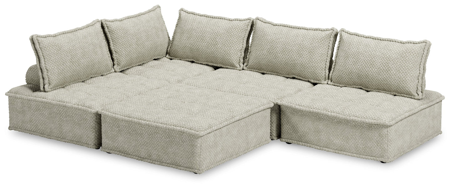 Bales Taupe 5-Piece Modular Seating