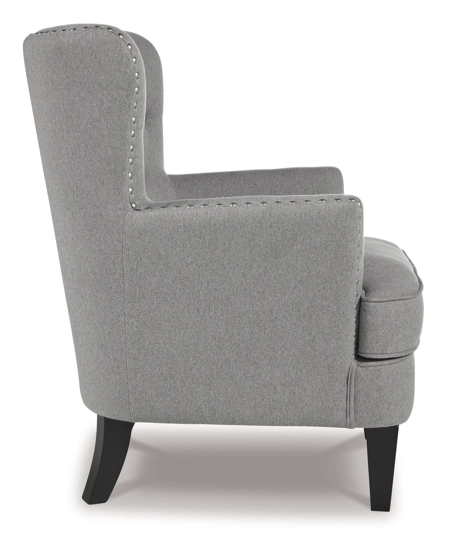 Romansque Light Gray Accent Chair