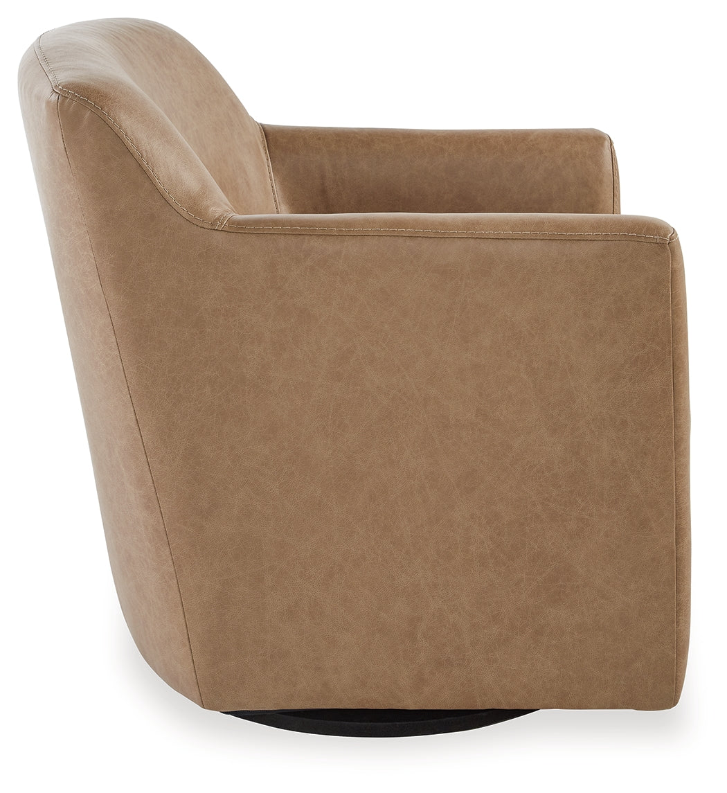 Bradney Tumbleweed Swivel Accent Chair