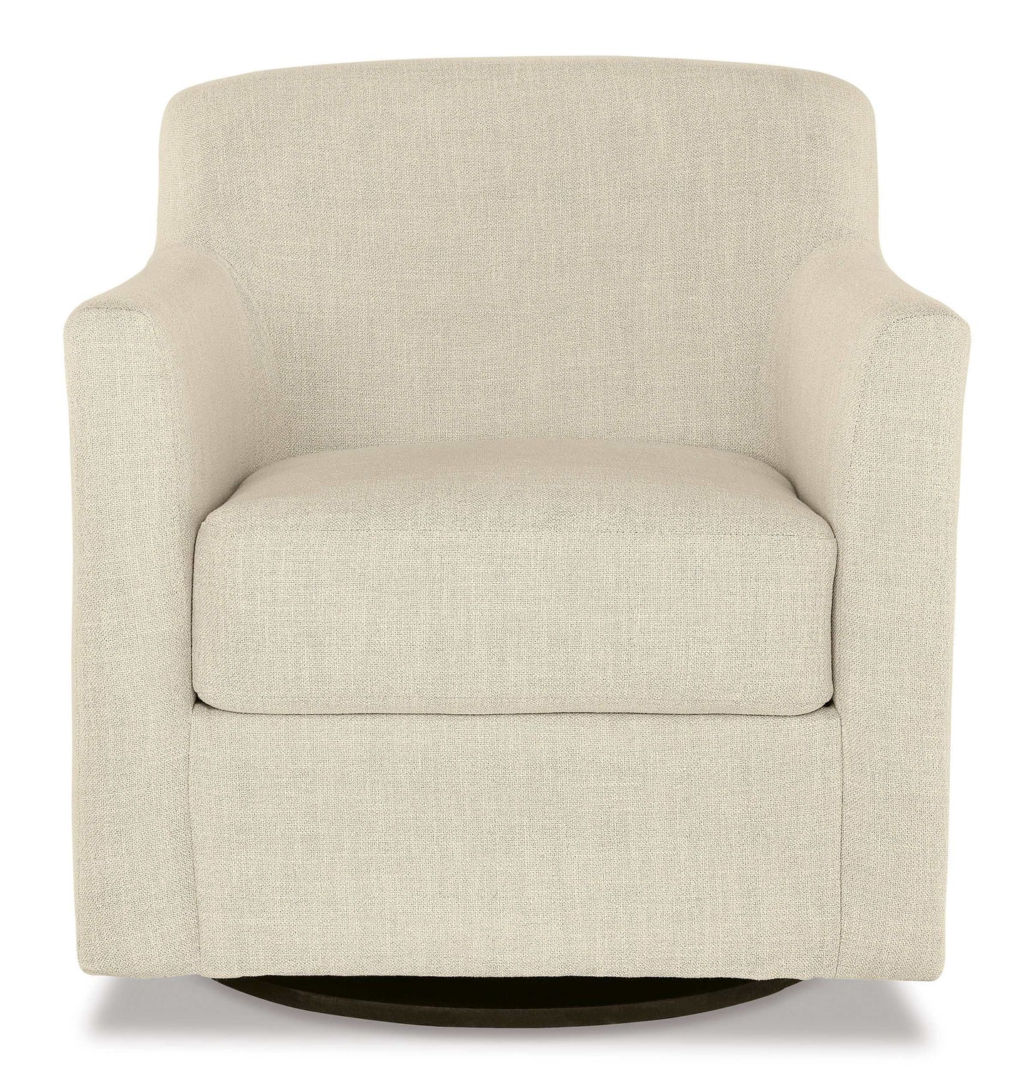 Bradney Linen Swivel Accent Chair