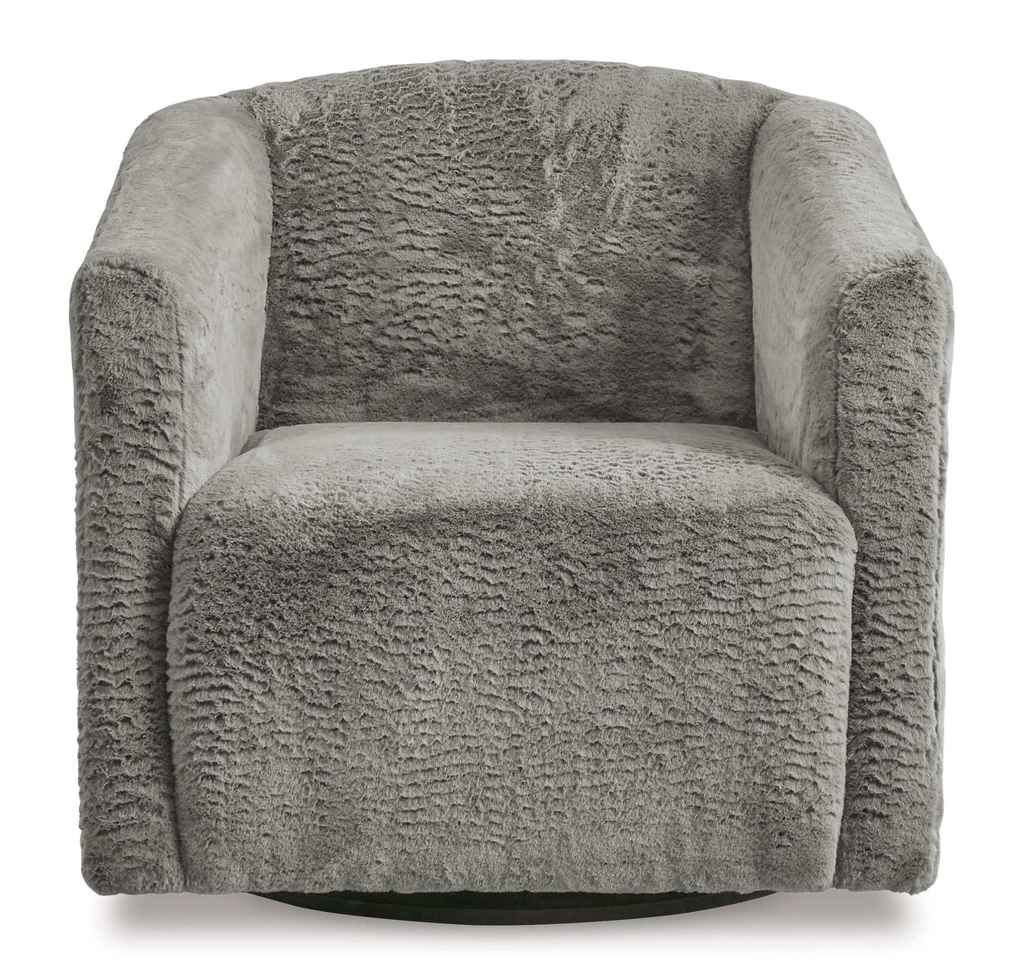 Bramner Charcoal Swivel Accent Chair