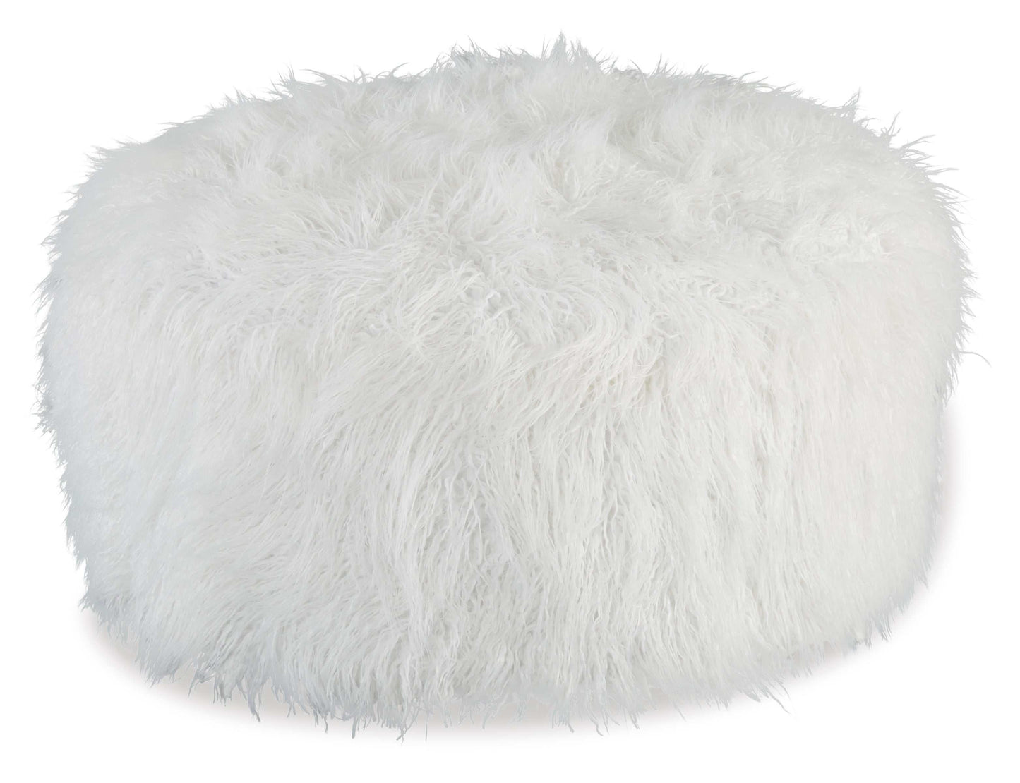 Galice White Oversized Accent Ottoman