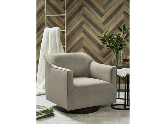 Phantasm Putty Swivel Accent Chair