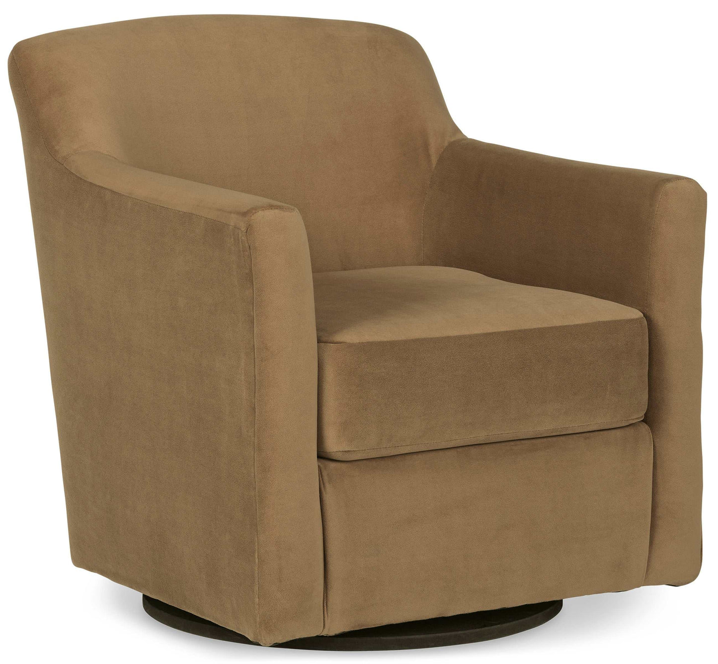 Bradney Honey Swivel Accent Chair