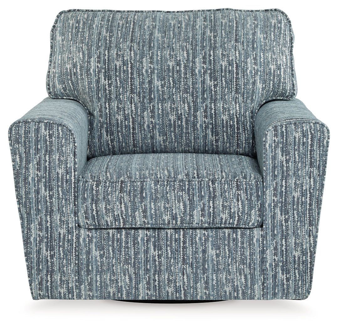 Aterburm Twilight Swivel Accent Chair