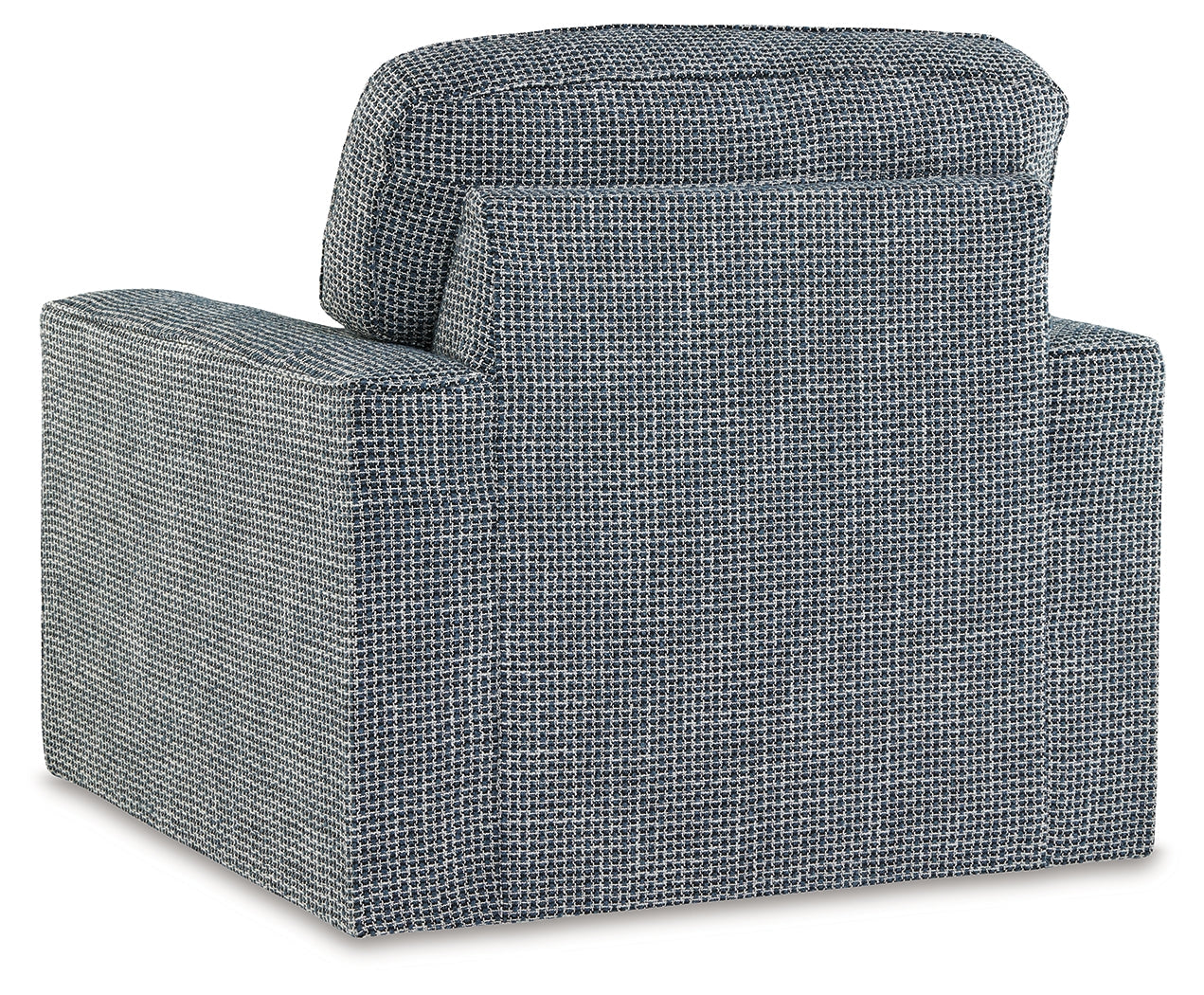 Olwenburg Denim Swivel Accent Chair