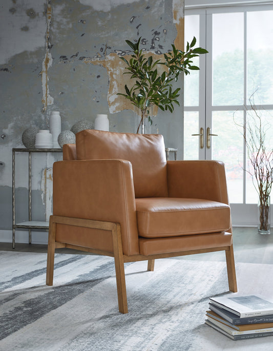 Numund Caramel Accent Chair