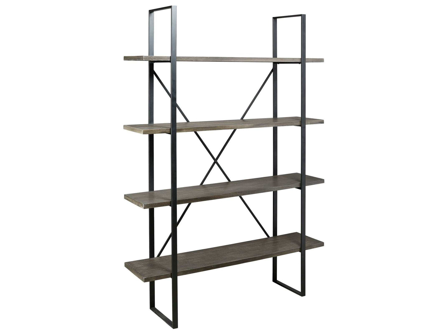 Gilesgrove Black/Gray Bookcase