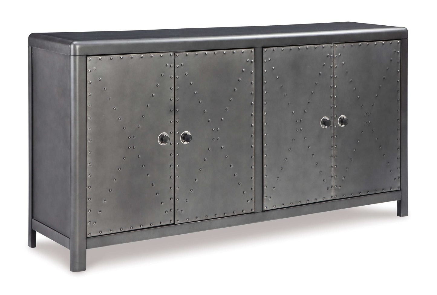 Rock Ridge Gunmetal Accent Cabinet