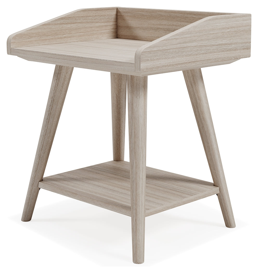 Blariden Light Tan Accent Table