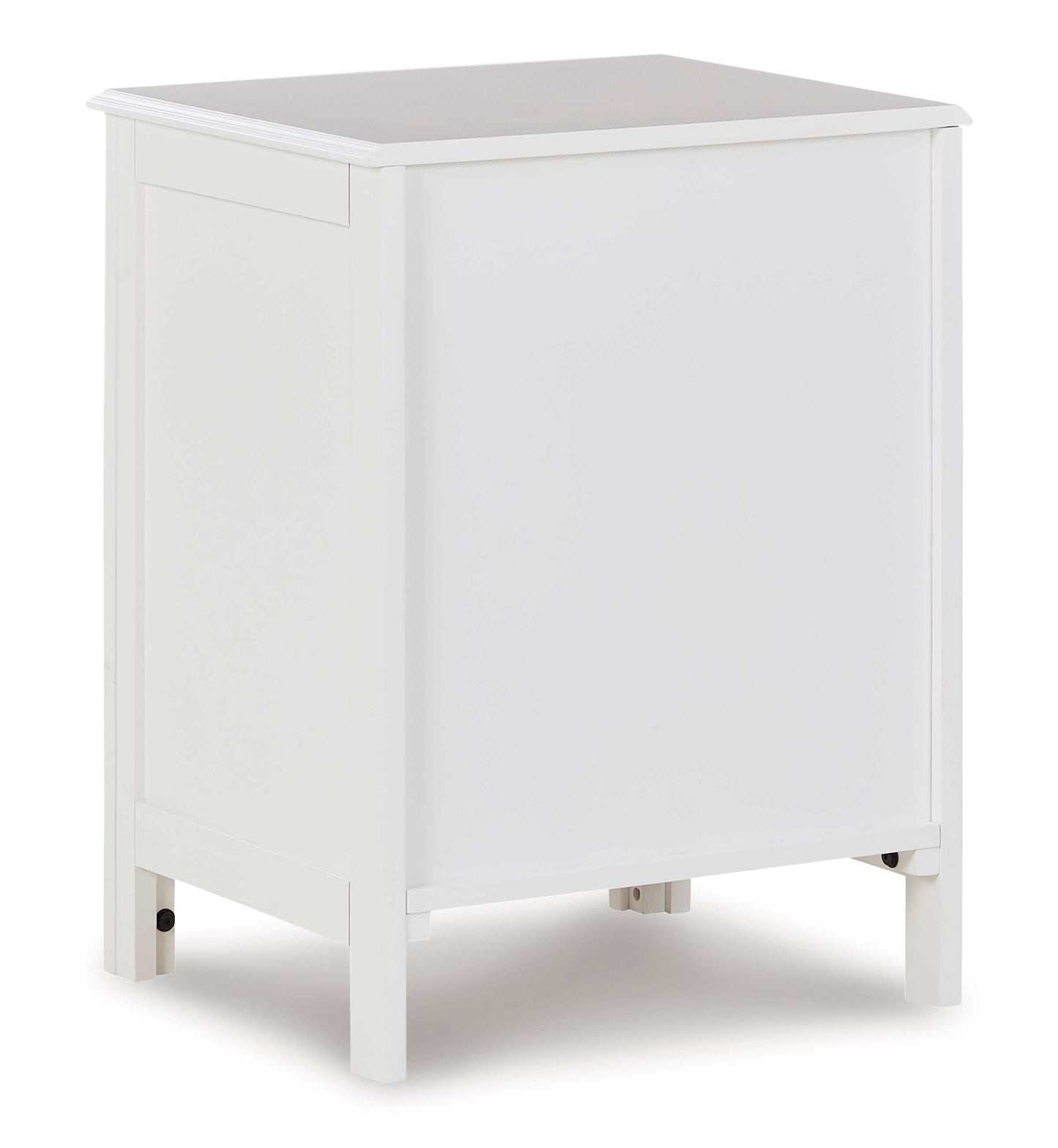 Opelton White Accent Cabinet