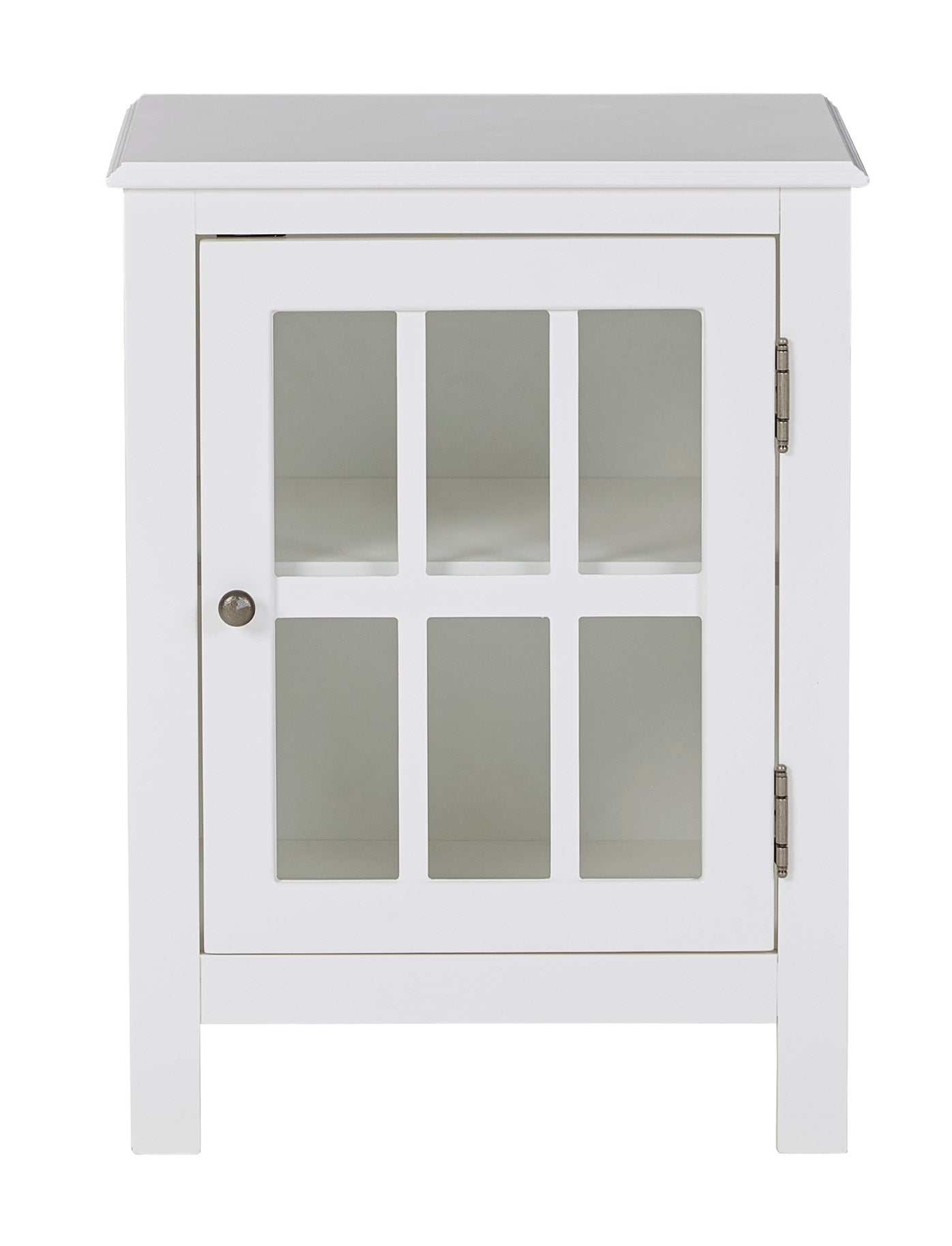 Opelton White Accent Cabinet