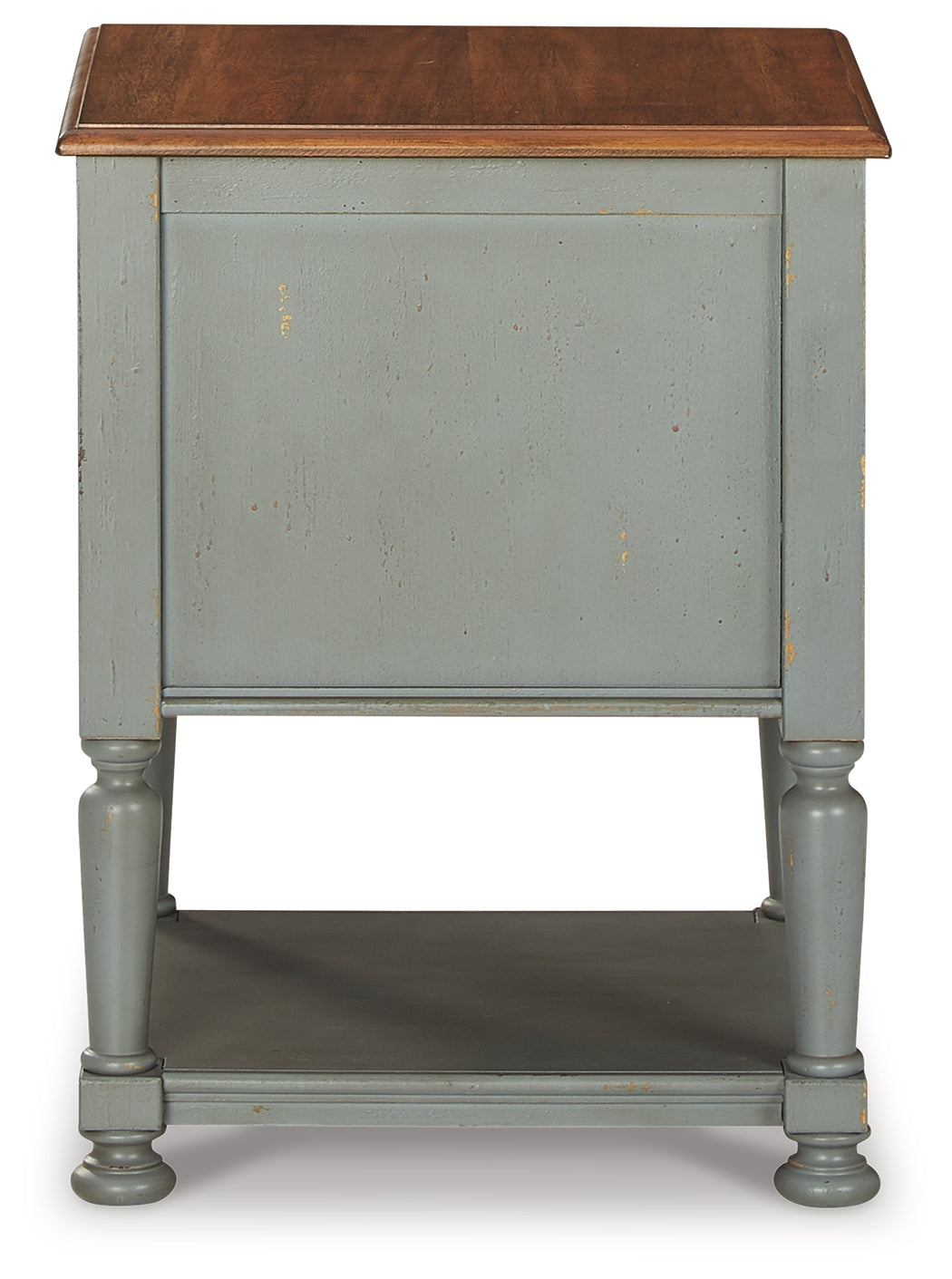 Mirimyn Gray/Brown Accent Cabinet