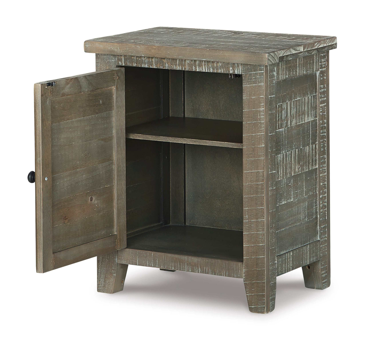 Pierston Gray Accent Cabinet