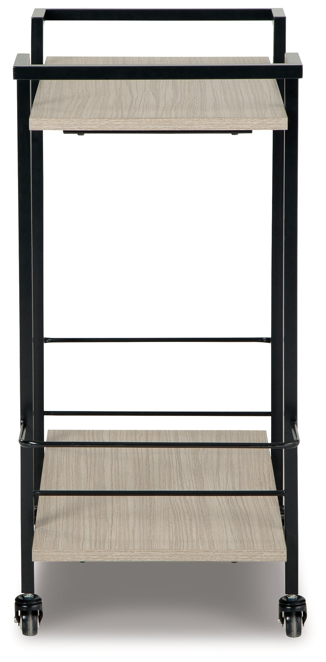 Waylowe Brown/Black Bar Cart