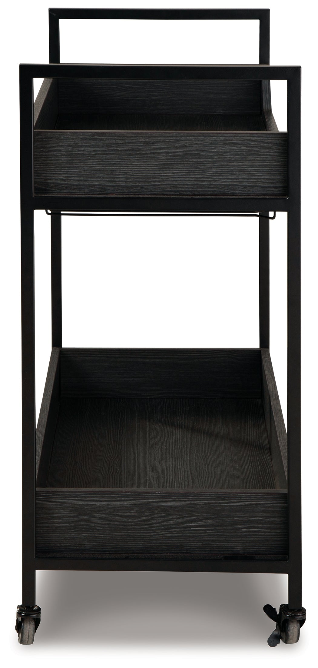 Yarlow Black/Gray Bar Cart