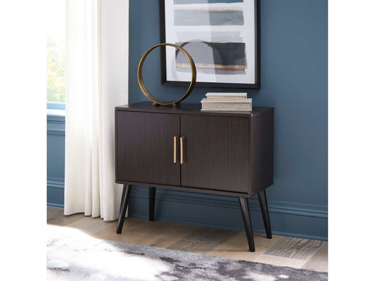 Orinfield Dark Brown Accent Cabinet