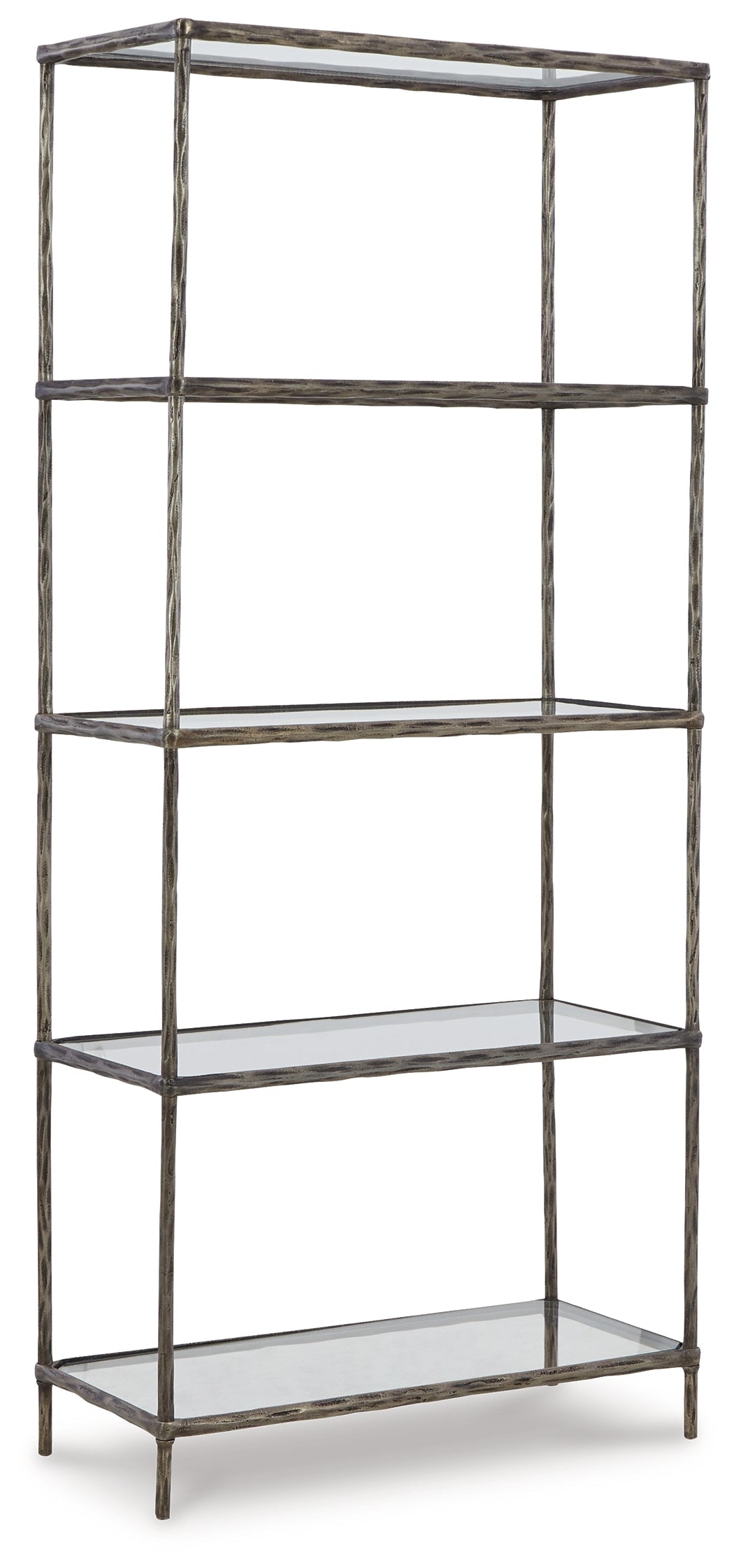 Ryandale Antique Pewter Finish Bookcase