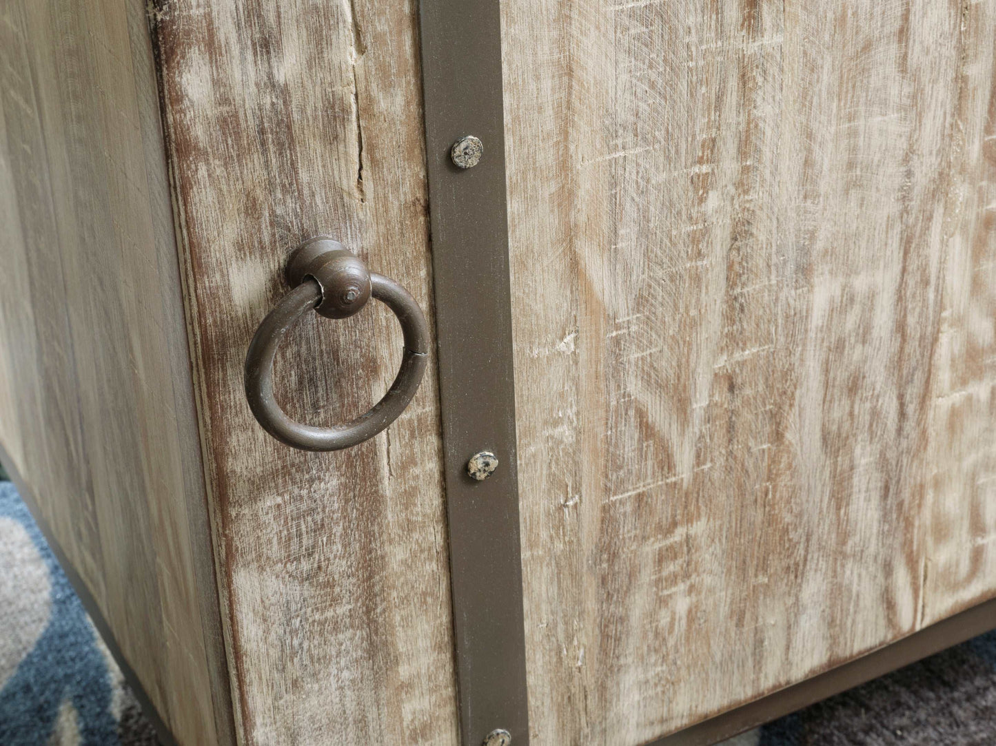 Laddford Whitewash Accent Cabinet