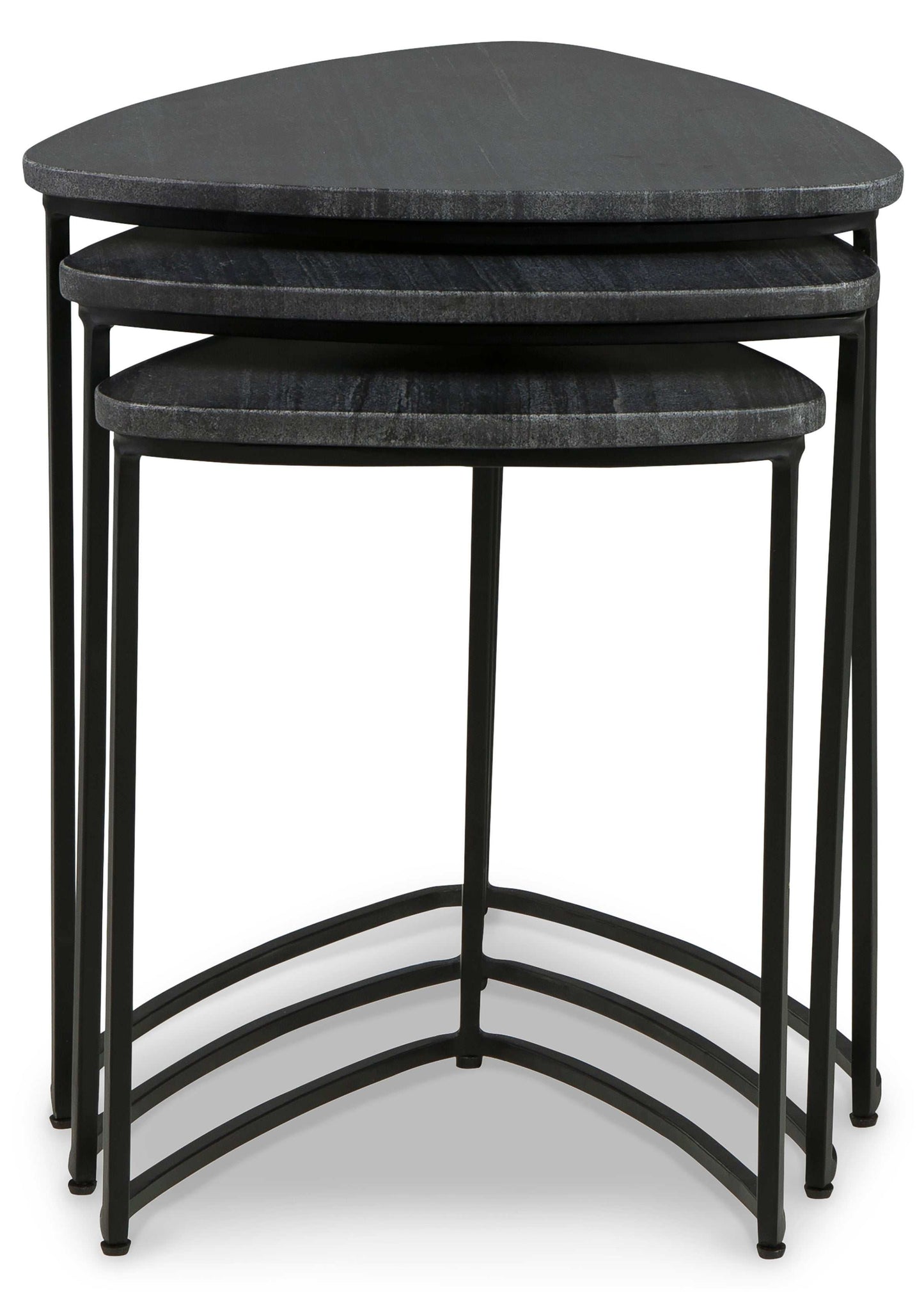 Olinmere Black 3pc Accent Table Set