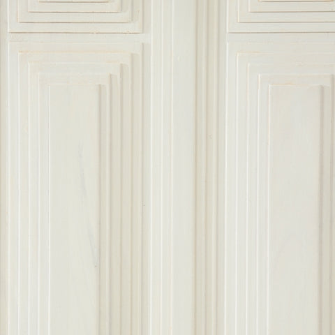 Ornawel Distressed White Accent Cabinet