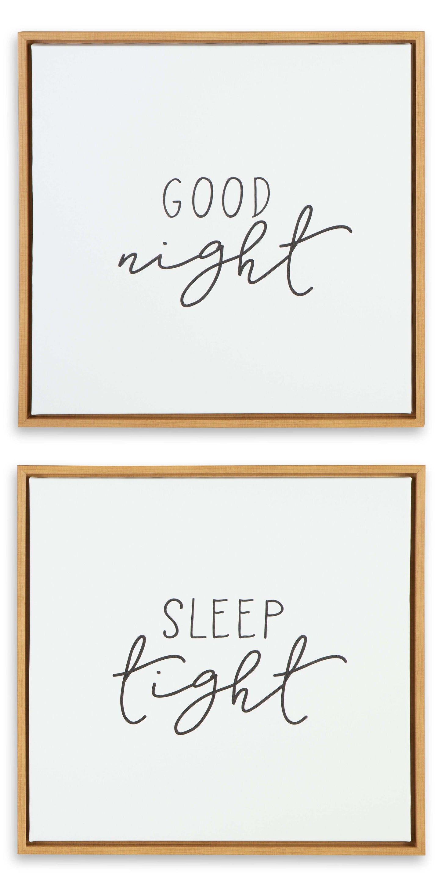 Olymiana White/Black Wall Art (Set of 2)