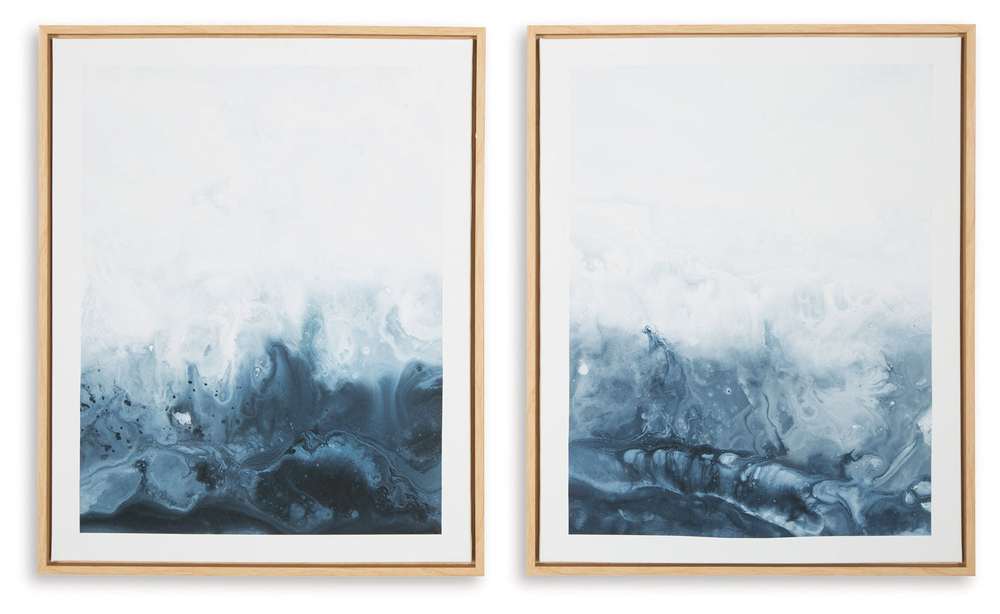 Holport Blue/White Wall Art (Set of 2)