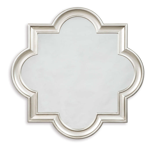 Desma Champagne Frame Accent Mirror