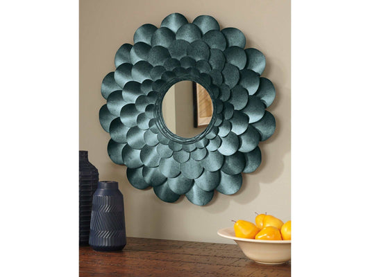 Deunoro Blue Accent Mirror