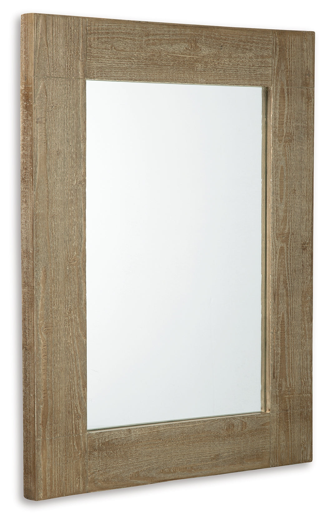 Waltleigh Distressed Brown Accent Mirror