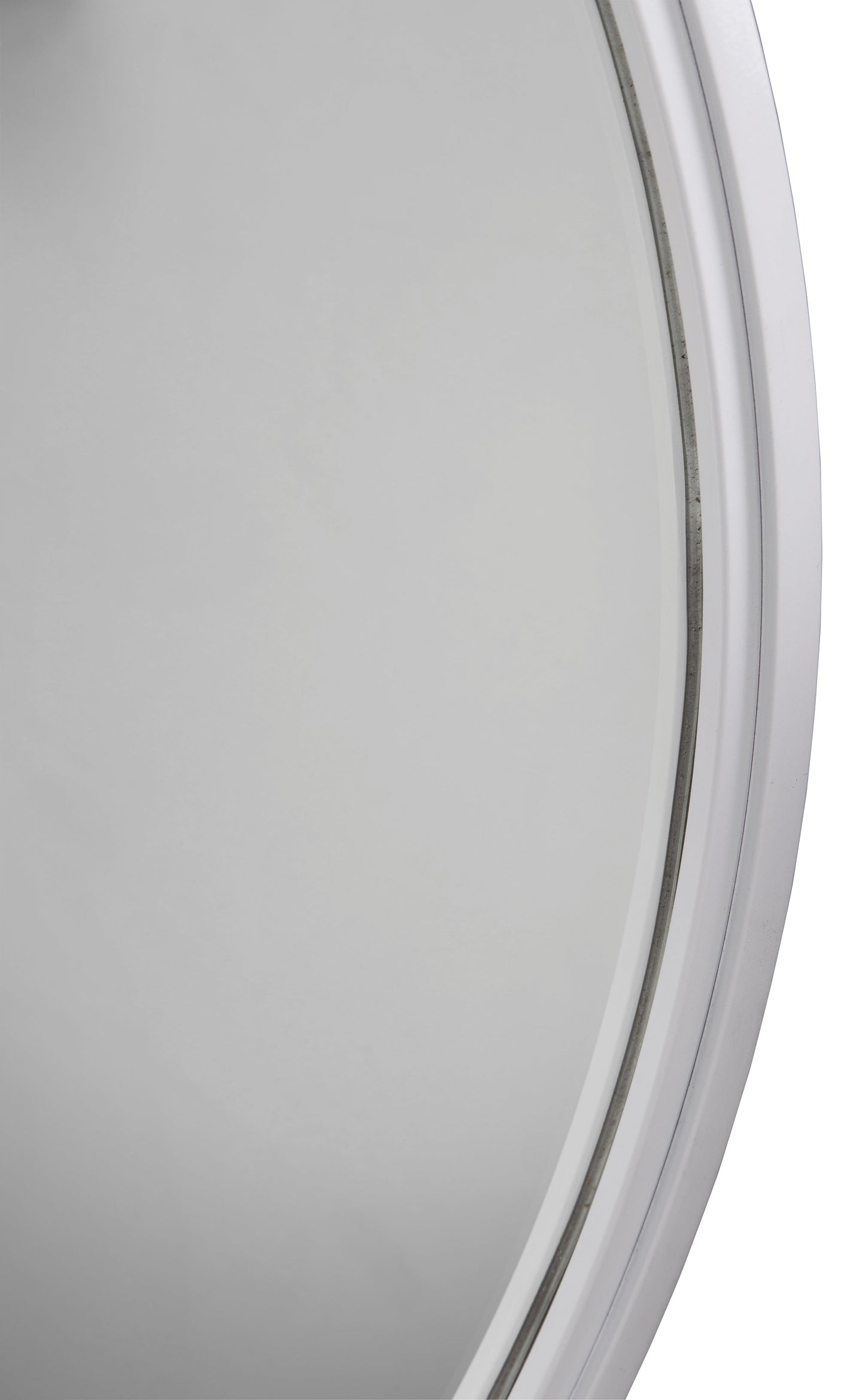 Brocky White Accent Mirror