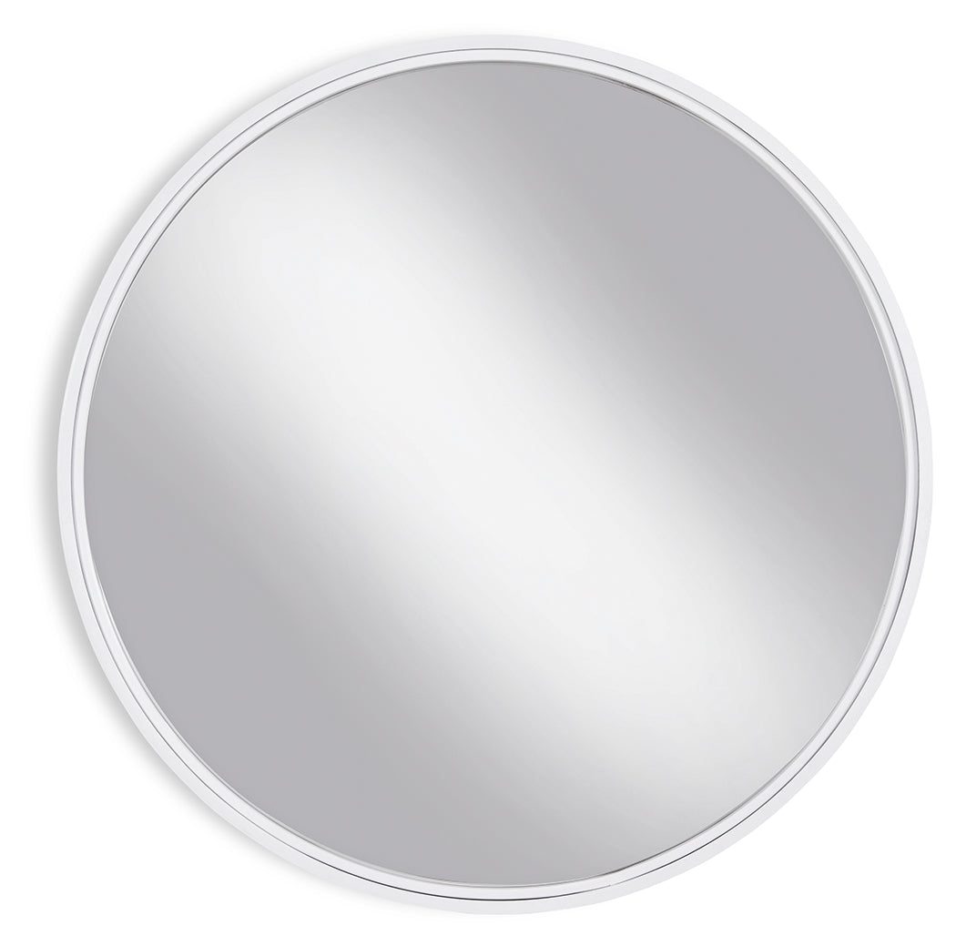 Brocky White Accent Mirror