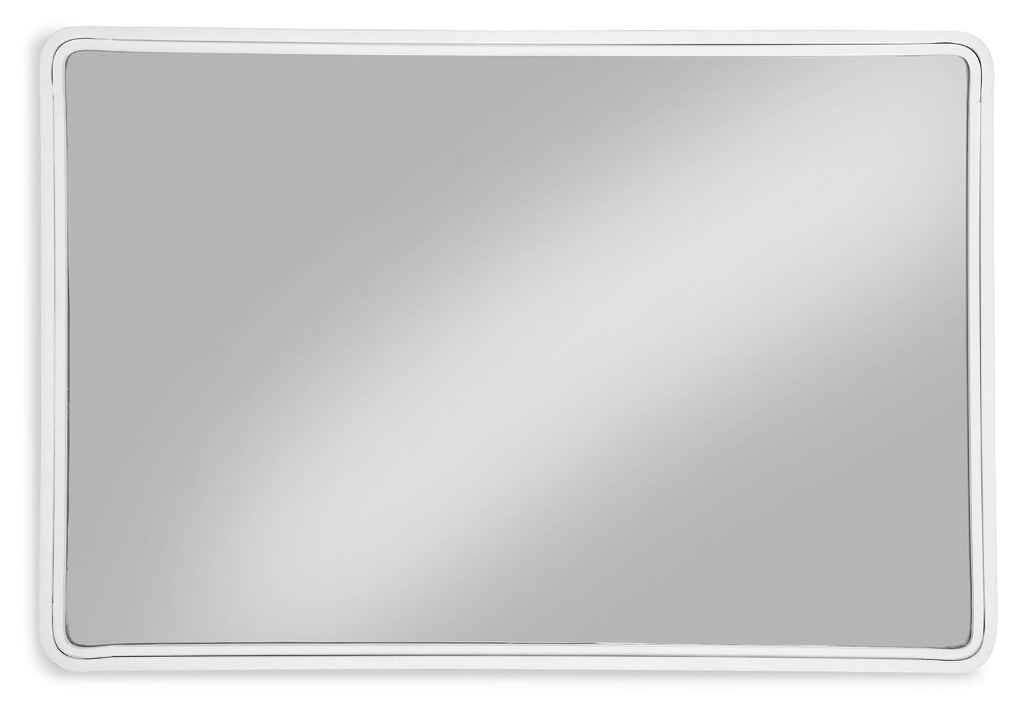 Brocky White Accent Mirror