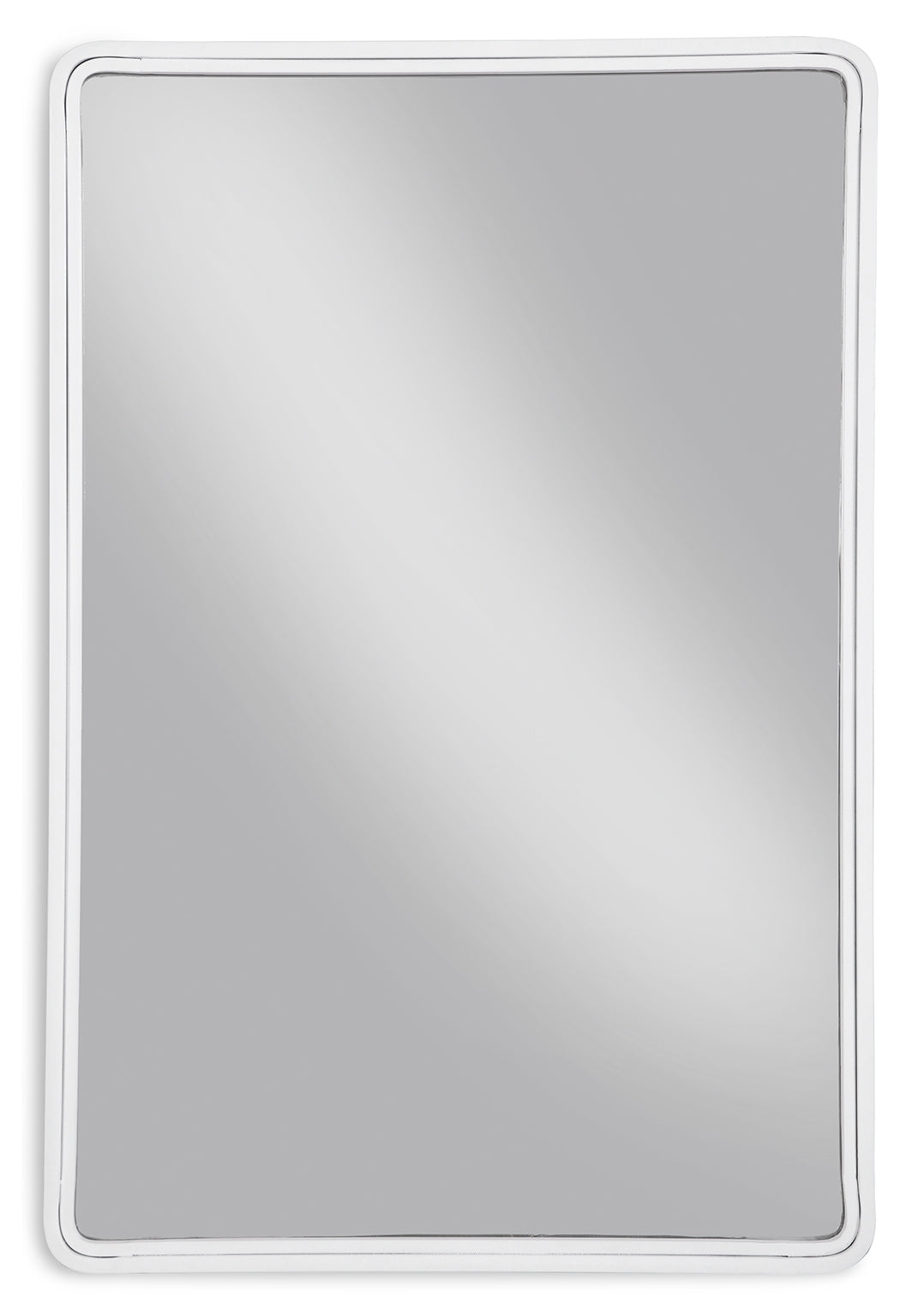 Brocky White Accent Mirror