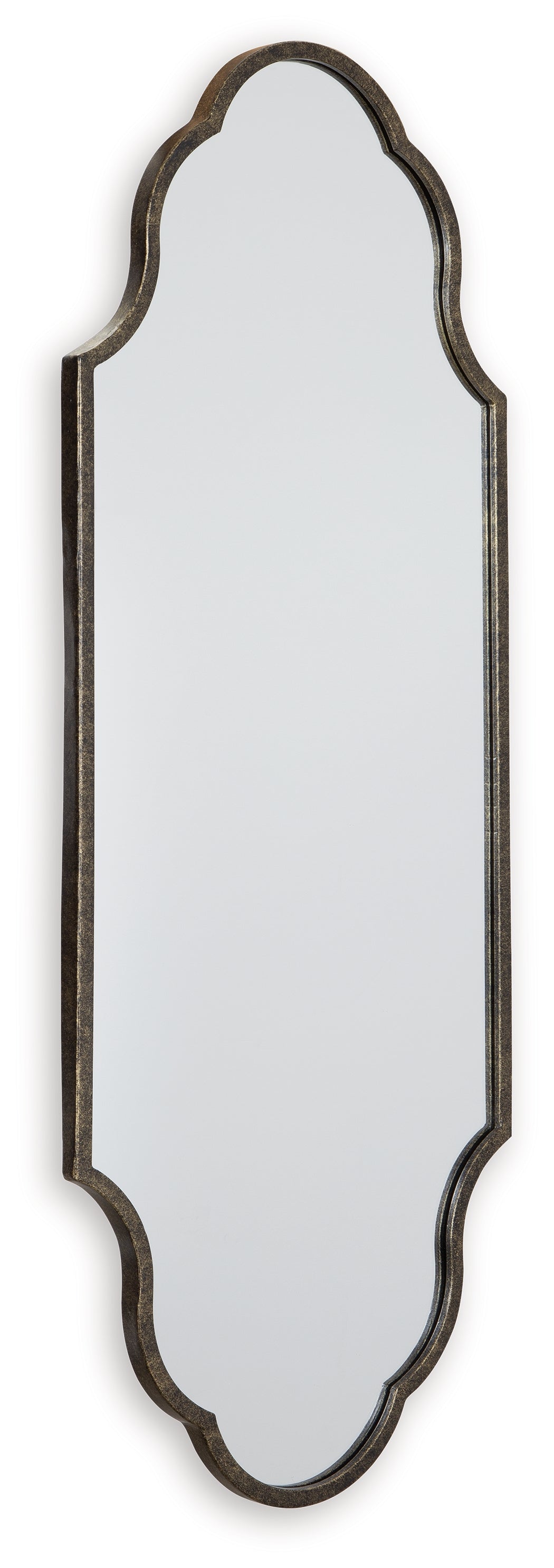 Hallgate Antique Gold Finish Accent Mirror